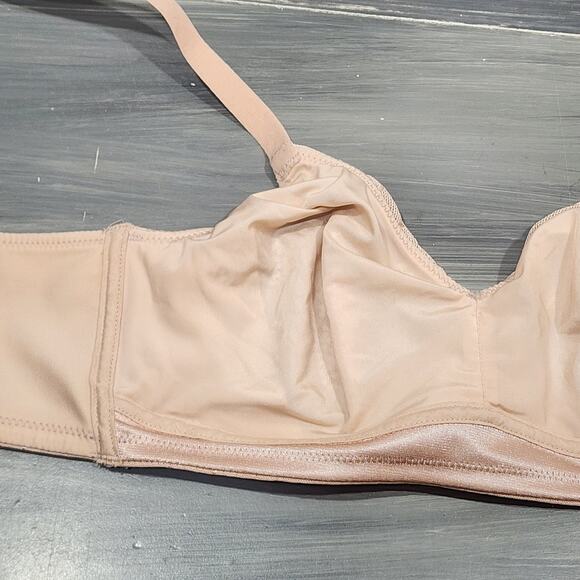 Wacoal Bra 34C Back Appeal Wire-Free Bra 852303 Sand Beige - Picture 7 of 7